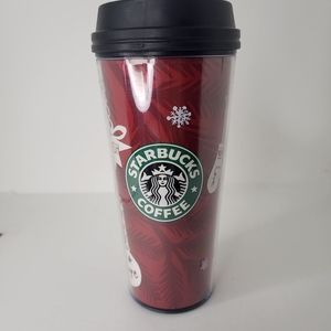 2009 Starbucks Holiday Tumbler Vintage